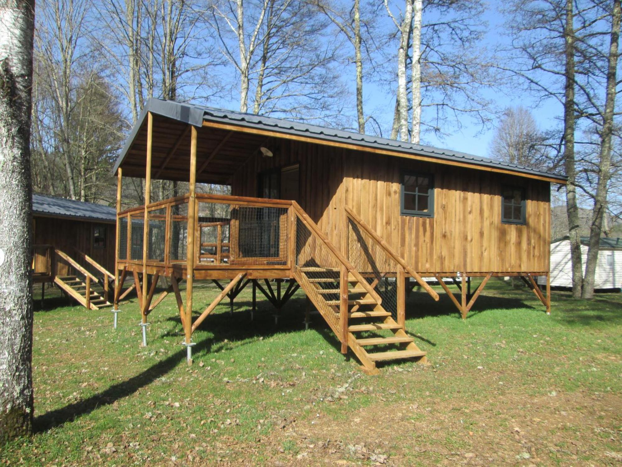 Camping La Borie Basse Condat  Εξωτερικό φωτογραφία